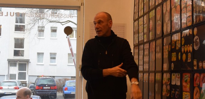 Manfred Roth in der Galerie Eulengasse. Vernissage am 28.3.2016